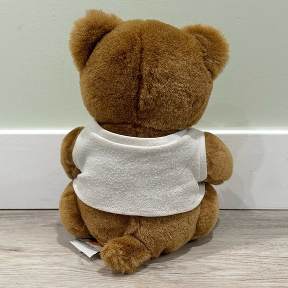 Vintage 1999 Hard Rock Cafe Madrid Teddy Bear Herrington Stuffed Plush Brown - Picture 2 of 8